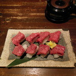 京やきにく 弘 - 2013/02　お寿司