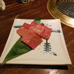 京やきにく 弘 - 2013/02　ミスジ