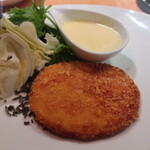 茅場町食堂 History by moto since 2010 - ハムカツ ～チーズソース～