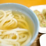 手打ちうどん 上を向いて - 