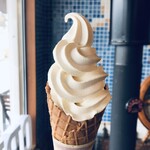 ブーコ カフェ - 濃厚ソフトクリーム