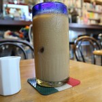 ヴァンヴェール珈琲 - アイスカフェオレ(500円)