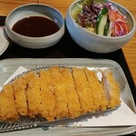 まつ家 - ポークカツ定食