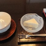 福松荘 - ウェルカムチーズケーキ♪