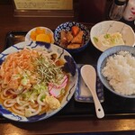 まるみ亭 - 桜えび天うどんランチ　770円