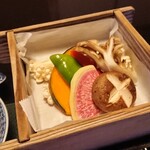 福松荘 - 蒸し野菜♪