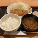 はせ川 - ロースかつ（1,320円）
