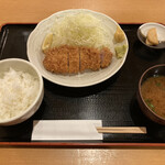 はせ川 - ロースかつ（1,320円）