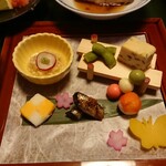 福松荘 - 前菜♪可愛いかな(笑)