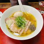 神保町 黒須 - 味玉焼豚塩蕎麦　1,550円