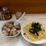 らぁめん ほりうち 新橋店 - チャーシューざるらぁめん