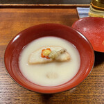 こにし家 - 海老芋の白味噌仕立て