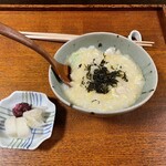 こにし家 - 白子雑炊