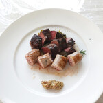 エビスエスクラッシコ - 牛ハツと自家製サルシッチャ