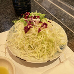 とんかつ マンジェ - キャベツ