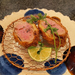 とんかつ マンジェ - 特上ヘレとんかつ