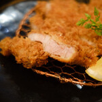 とんかつ マンジェ - 上ロースかつ(あじ豚に変更)