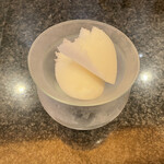 とんかつ マンジェ - シャンパンシャーベット