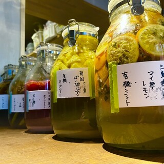 【自家製酵素ドリンク】