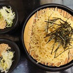 食事処　七福 - ざるラーメン(大盛)