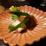 鳥田中 - 木の芽味噌和え、たけのこ