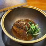 創作ダイニング 悠膳 - 牛肉のデミグラスソース煮込み