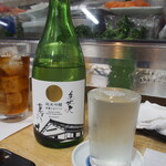庄ちゃん寿司 - 冷酒（美丈夫 純米吟醸 純麗たまラベル 荒ばしり）