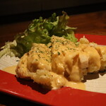 藁焼き鰹たたき 明神丸 - 高知のチキン南蛮 748円(2022年4月)