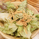 東昌園 - 生野菜550円　絶対頼みます！