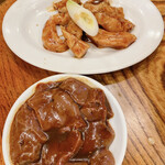 東昌園 - 上みの880円　上レバー770円