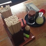 元祖しょうゆうどん 小縣家 - 備品①