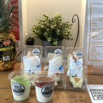 八百屋コウタのフルーツパーラー - 保冷材をそれぞれにつけてくれました