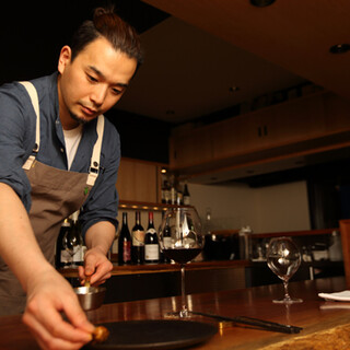 [Chef Gokita] Trained at famous restaurants in Japan and France and created a new genre