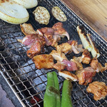 炭焼地鶏 山蔵 - 