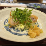 くろぎ - とんかつに花山椒～！！贅沢すぎる～！！