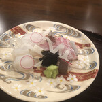 とくしま青柳 - 鳴門鯛とイカのお造り