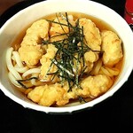 Kaikatsu Club - 鶏天うどん　610円