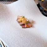 鉄板 磁.N's - 和牛ロースト
      。霜降りの柔らかお肉！！