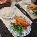 キッチン サカナヤ - ミックスフライ　税込1300円