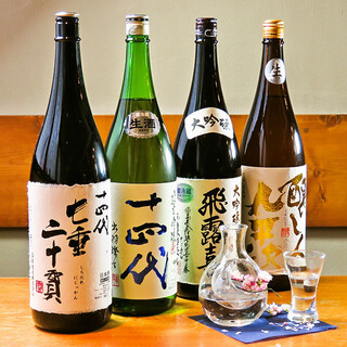 Shikishunsaikan - 人気の旬なお酒もございます