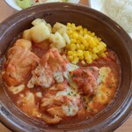 サイゼリヤ - 鶏肉のトマトソース煮込み(ランチ)