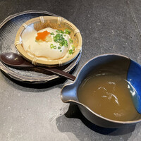 飛騨牛一頭家 馬喰一代 銀座 - ざる豆腐