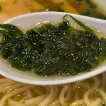 麺屋 そにどり - 伊勢志摩産あおさのりリフト