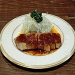 弥生 - ポークソテー定食（上・1600円）