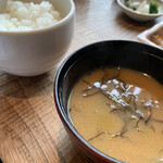 割烹 しらこ - お味噌汁