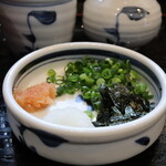 献上そば 羽根屋 - 薬味(2022年4月)