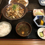 泉坂 - 鶏ちゃん焼定食