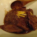 鳥ひで - 牛肉の味噌煮