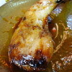 山賊砦 - 山賊焼きアップ