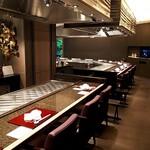 Teppan Yaki Shirokane - 店内